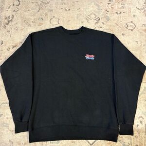 Classic Black Crewneck Sweater